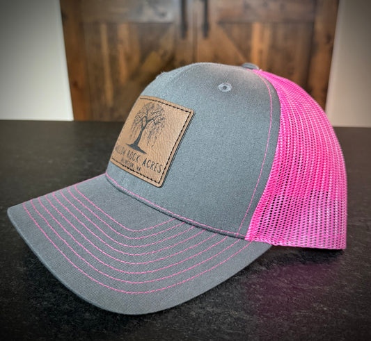 Richardson 112 trucker hat in Pink
